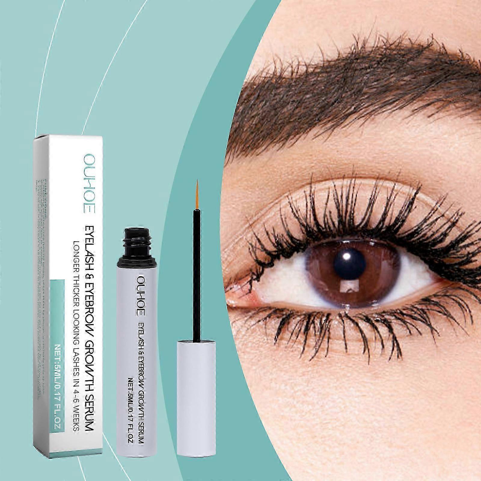 Eyelash Growth Serum, Eyelash & Eyebrow Growth Serum, Lash Serum for Eyelash Growth, Boost Lash Growth Serum, Gentle No Irritating