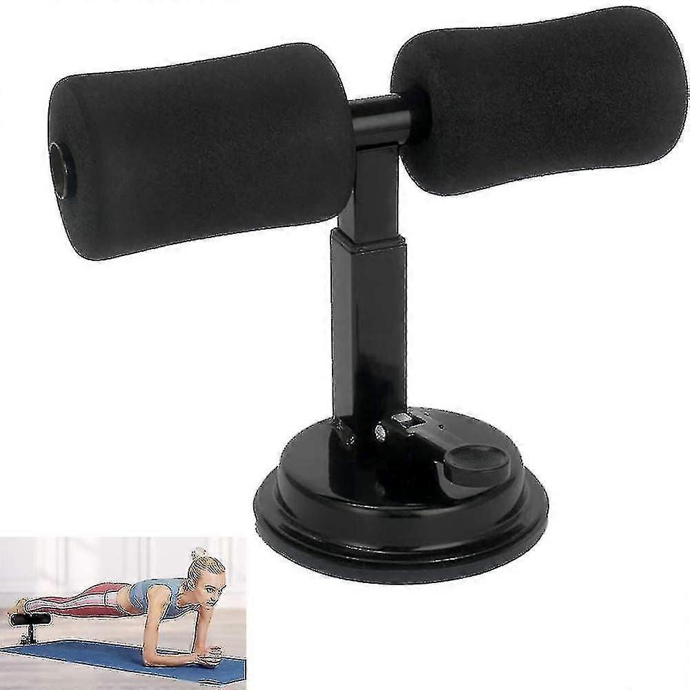Sit Up Floor Bar, Portable Adjable Sit Up Equipment, Sit Up Assit Ce With Suct For Home Fitness Abdol Exercise