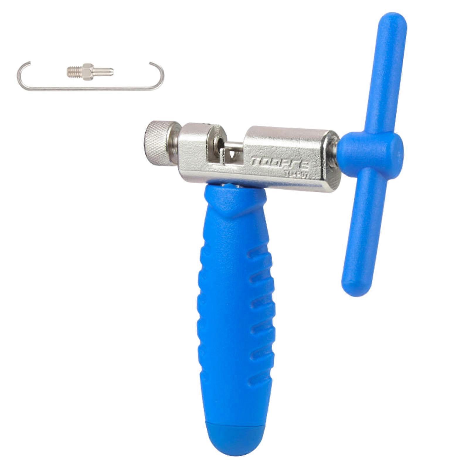 Universal Bike Chains Breaker Splitter Link Repair Removal Tool for Any Type of Bike Chain Hook for Safe & Easy-Removal Blue