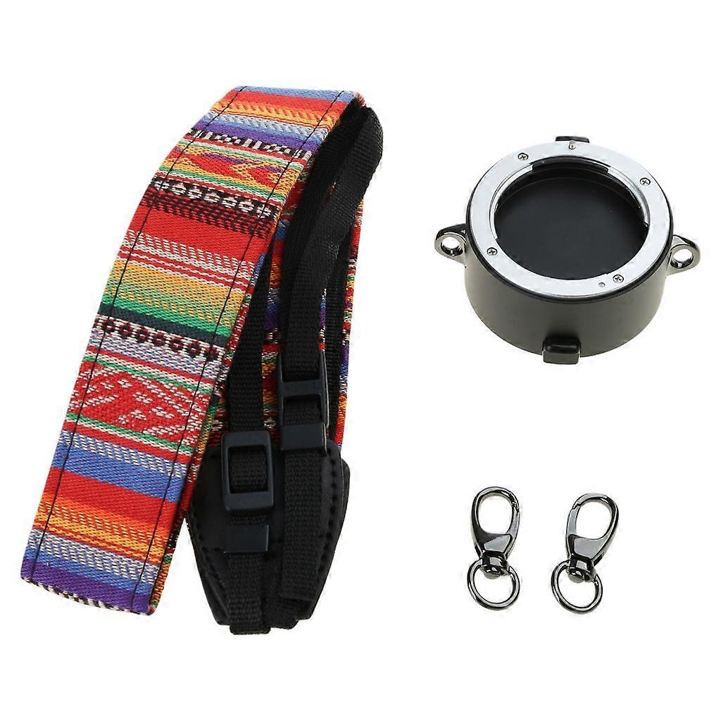 Solid Lens Flippers Double Lens Adapter for Camera Lens Mounts Easy to Use