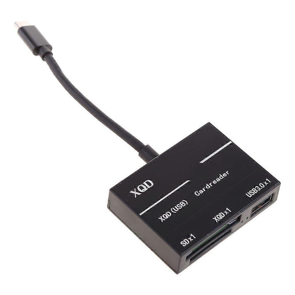 Taşınabilir USB 3.0 Kart Kart Okuyucu Tipi C XQD / SD Hafıza Kartı Okuyucu Adaptörü