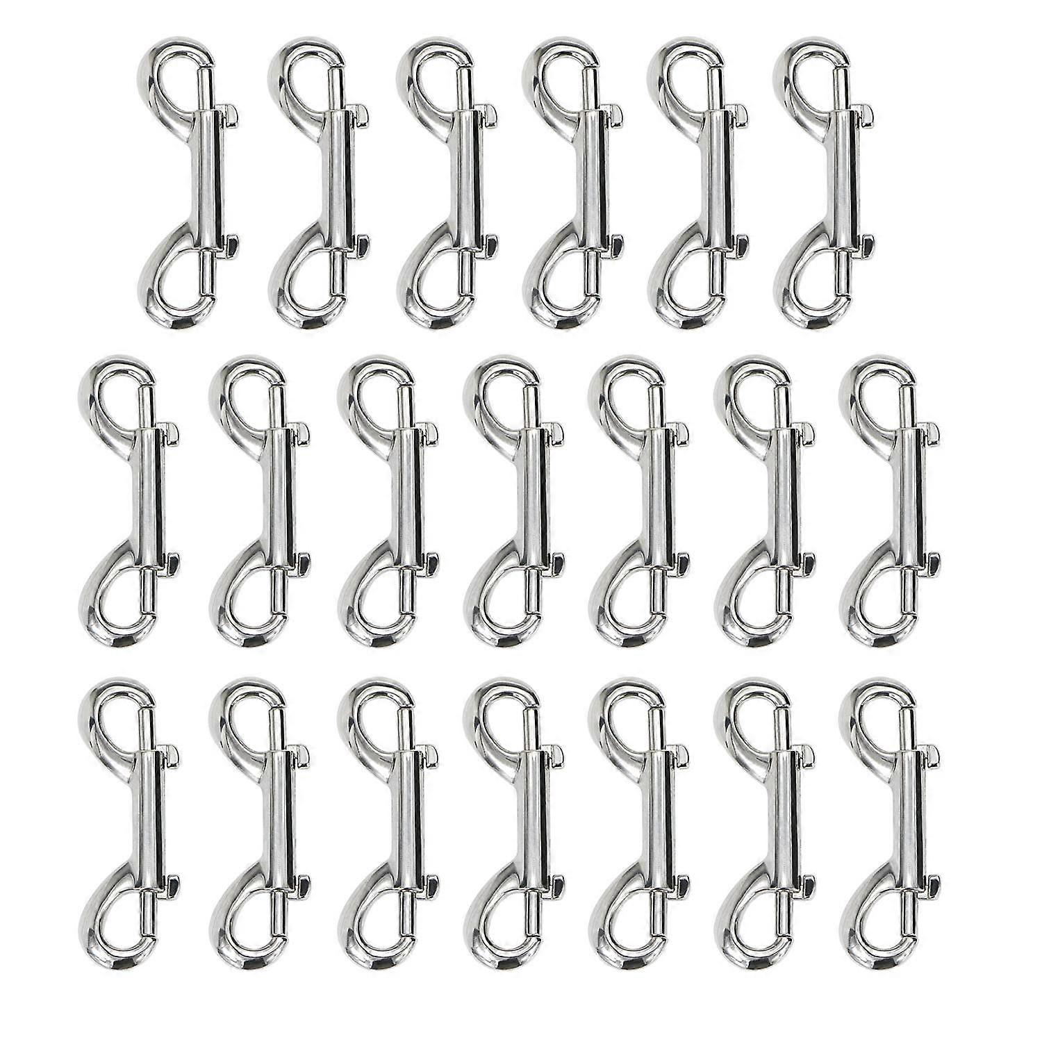 金属双头螺栓卡扣扳机链条水桶潜水夹（2-3/4'（7cm），包）20