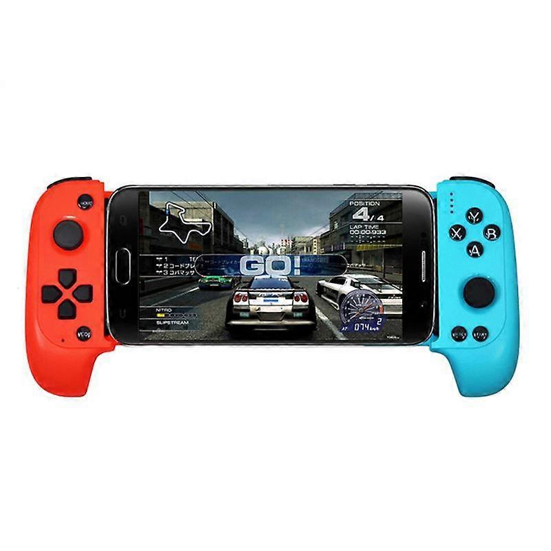 STK-7007F Wireless Bluetooth Stretch Gamepad Joystick For Android and IOS Phones STK-7007F (Red Blue)