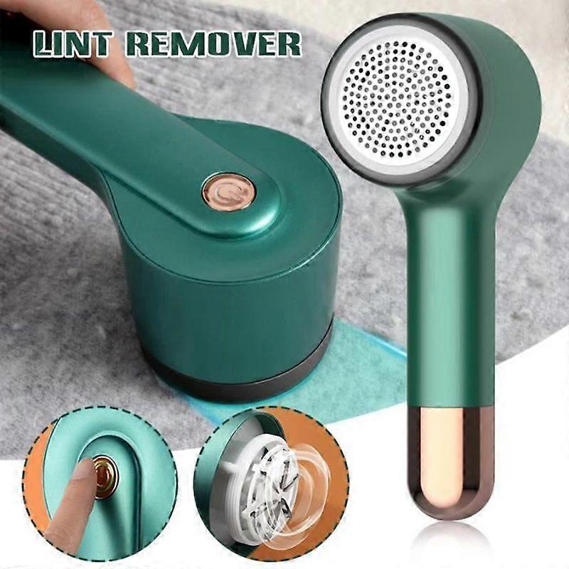 2 in 1 Electric Fabric Shaver with 5 Replacement Blades Rechargeable Lint Remover with Lint Roller
