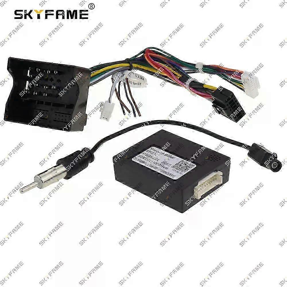 Applies to 16Pin Car Wiring Harness Android Radio Power Cable Canbus Box Decoder For BMW 3 Series E90 E91 E92 M3 X1 E84 BM03.10