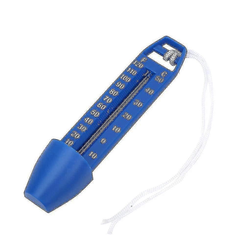 Premium Water Thermometers With String, Integrated Pocket & Shatter Resistant, Ideal