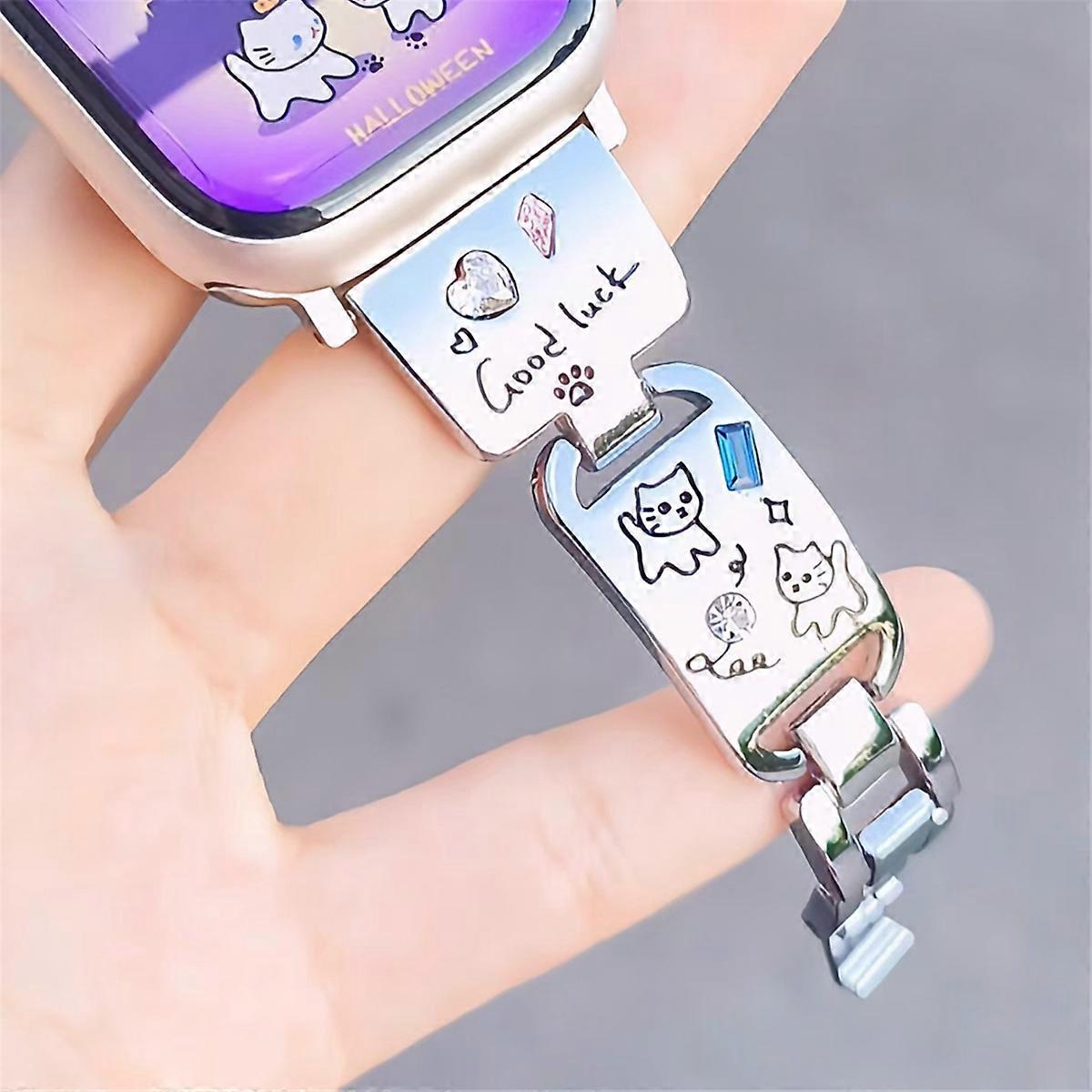Bracelet for Apple,Samsung,Huawei Watch Band Silver