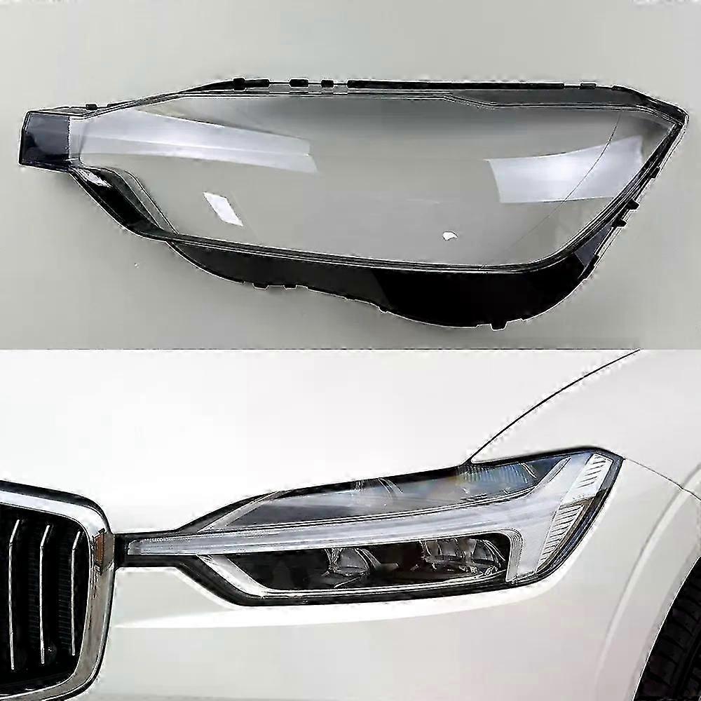 For Volvo Xc60 2018-2024 Headlight Cover Transparent Headlamp Shell Lamp Shade Lens Replace Original Lampshade Plexiglass