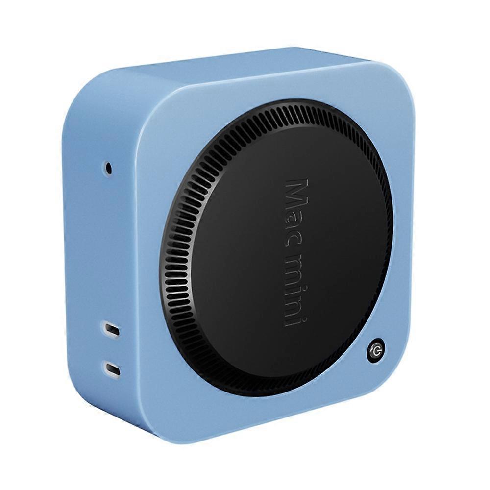 per apple mac mini m4 m4 pro 2024 custodia in silicone host per computer custodia protettiva antiscivolo antiurto 