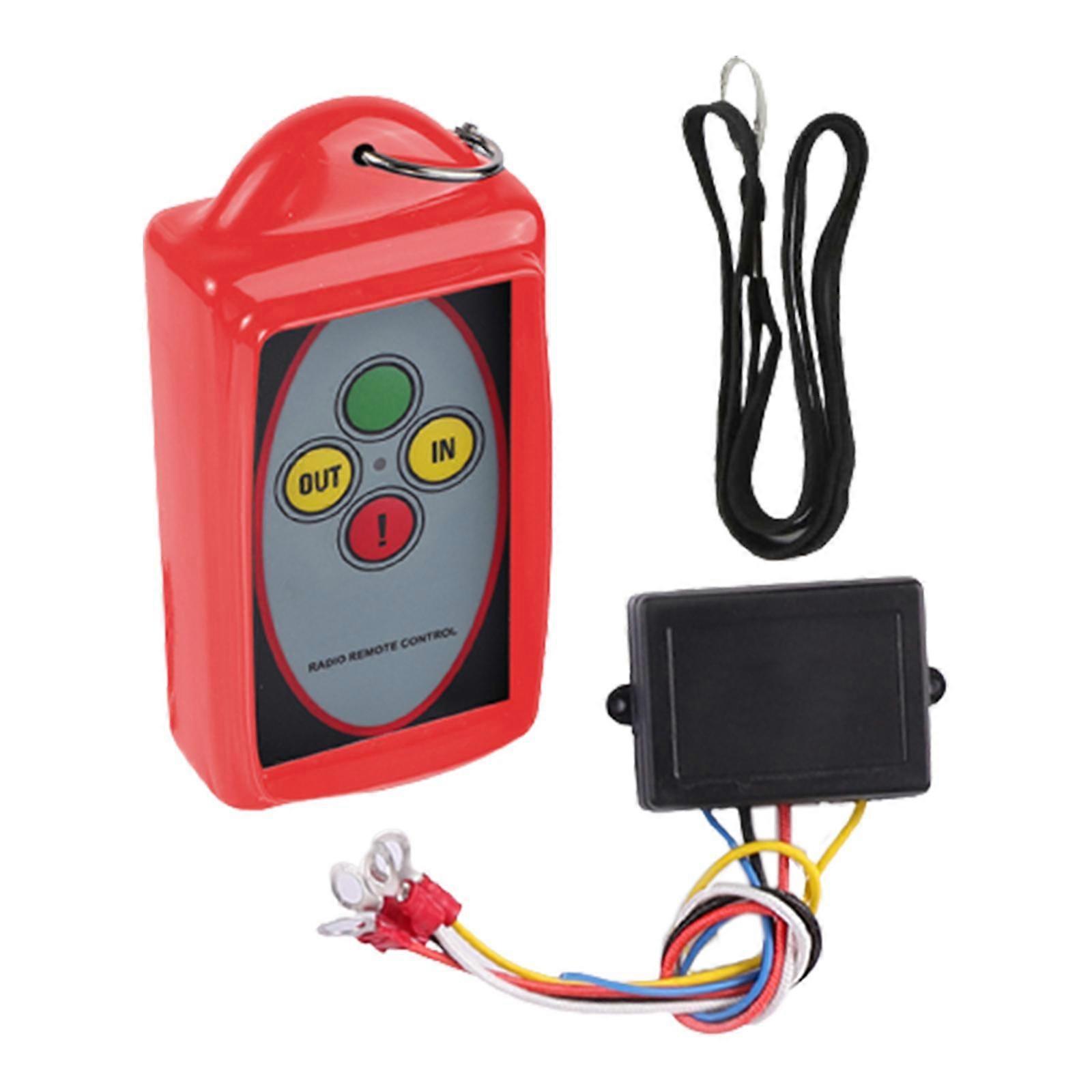 Winch Wireless Remote Control Switch Kit Winch Remote Receiver for ATV