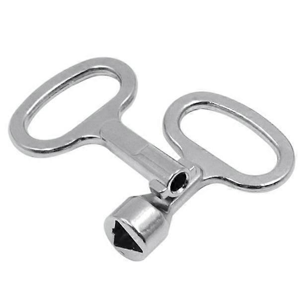 Electric Cabinet Triangular Key Multifunctional Wrench for Tool Door, Elevator, Car, Subway - Universal Metal