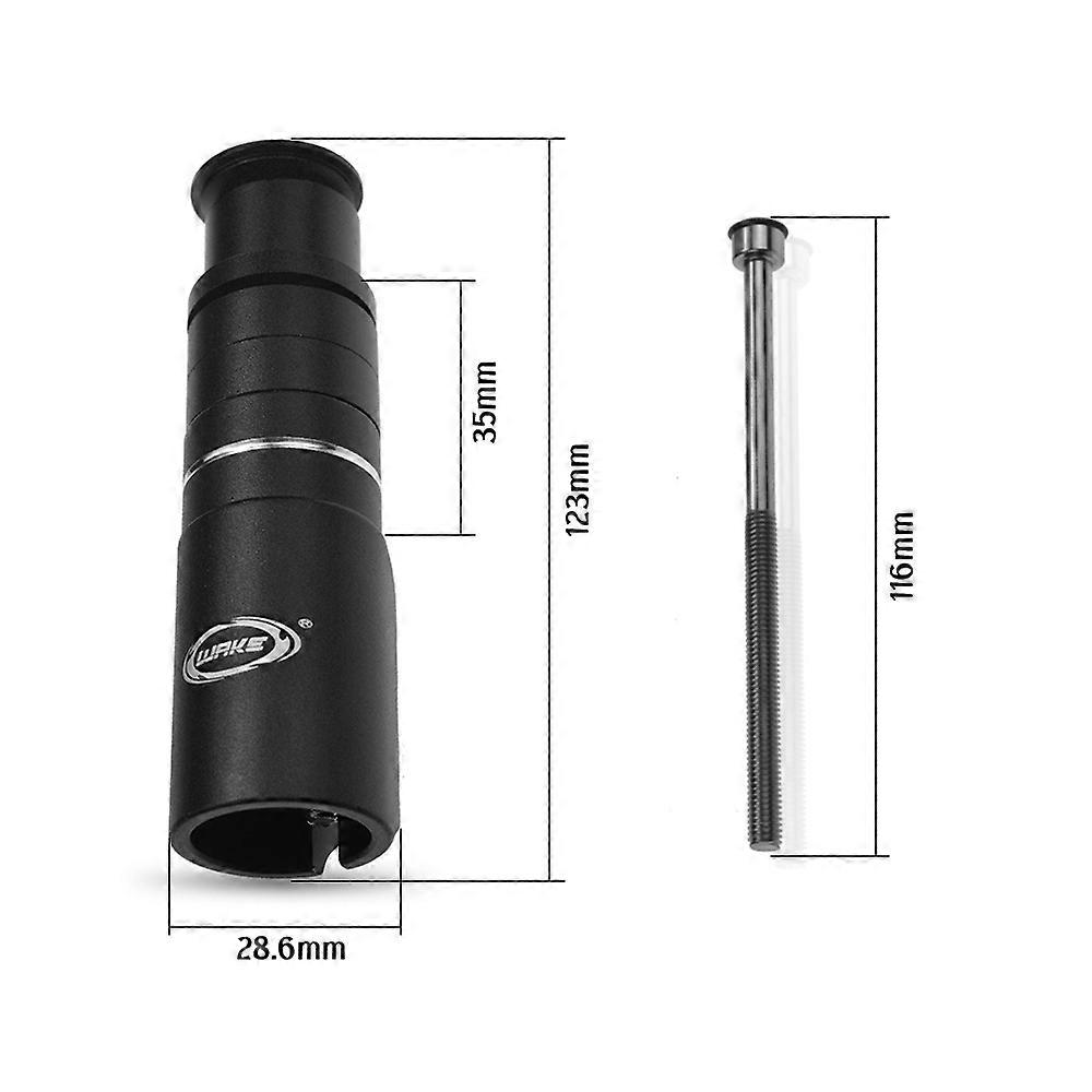Bike Fork Stem Extender Bicycle Handlebar Riser Adapter MTB Mountain Bike Bicycle Head Up Adapter