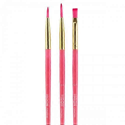 Moon Creations Gesichtspinsel (3er-Pack)