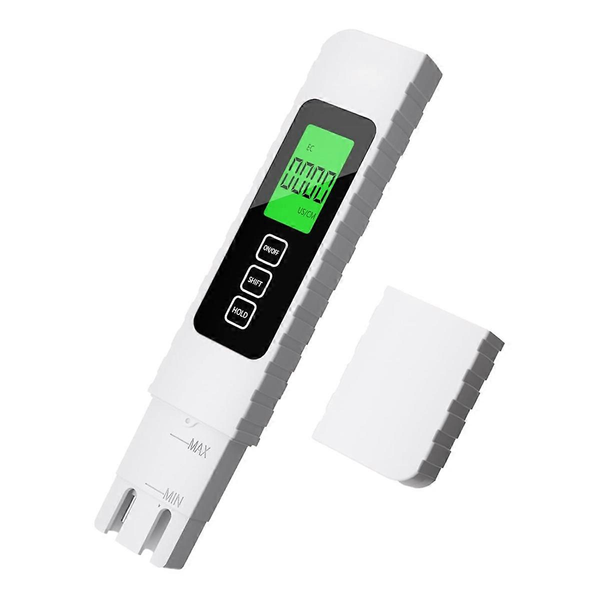 4-in-1 Water Quality Tester - TDS, EC, Temp Meter 0-9999 Ppm Upgraded