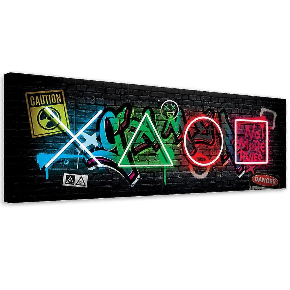 Impression sur toile, Contrôleur d’abstraction - 90x30