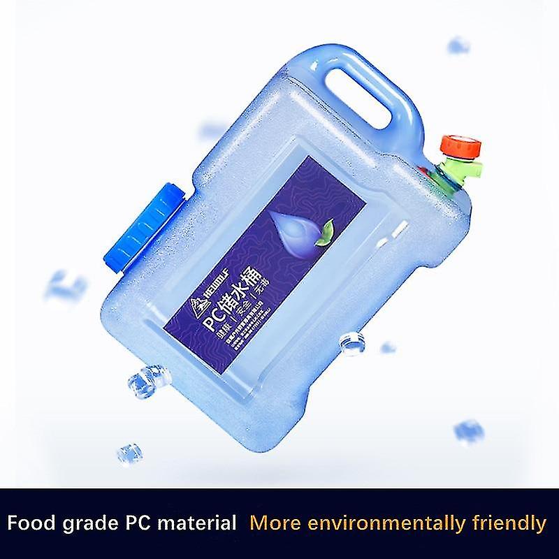 Outdoor Self-driving Car Portable Water Bucket 25l