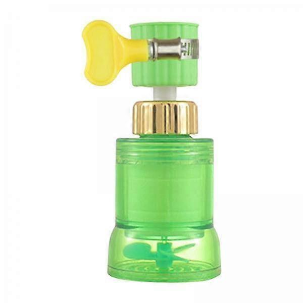 2xAdjustable Tap Nozzle Accessory Rotatable for Bathroom Yard Green