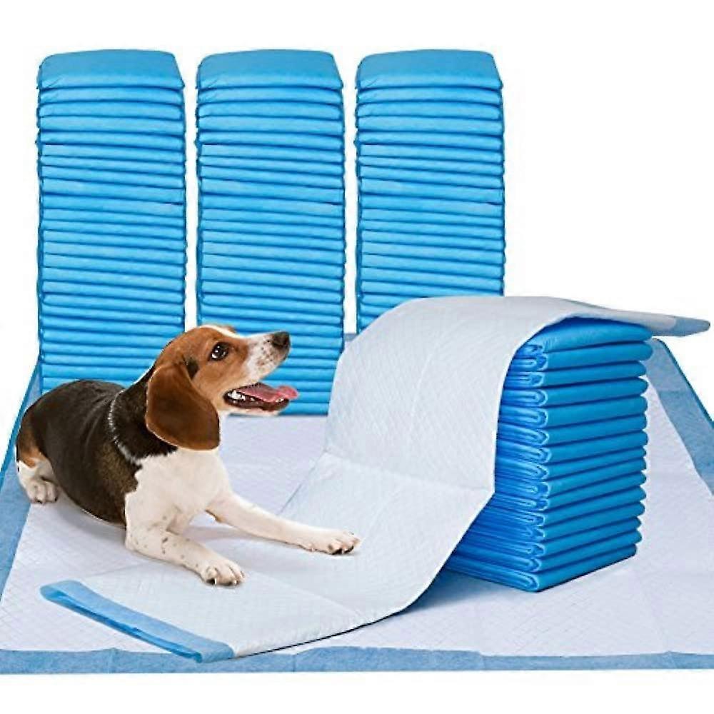 100ct 30x30 Extra Large Super Absorbent Quilted Top 6Layer Puppy Training Pads with Gel Core