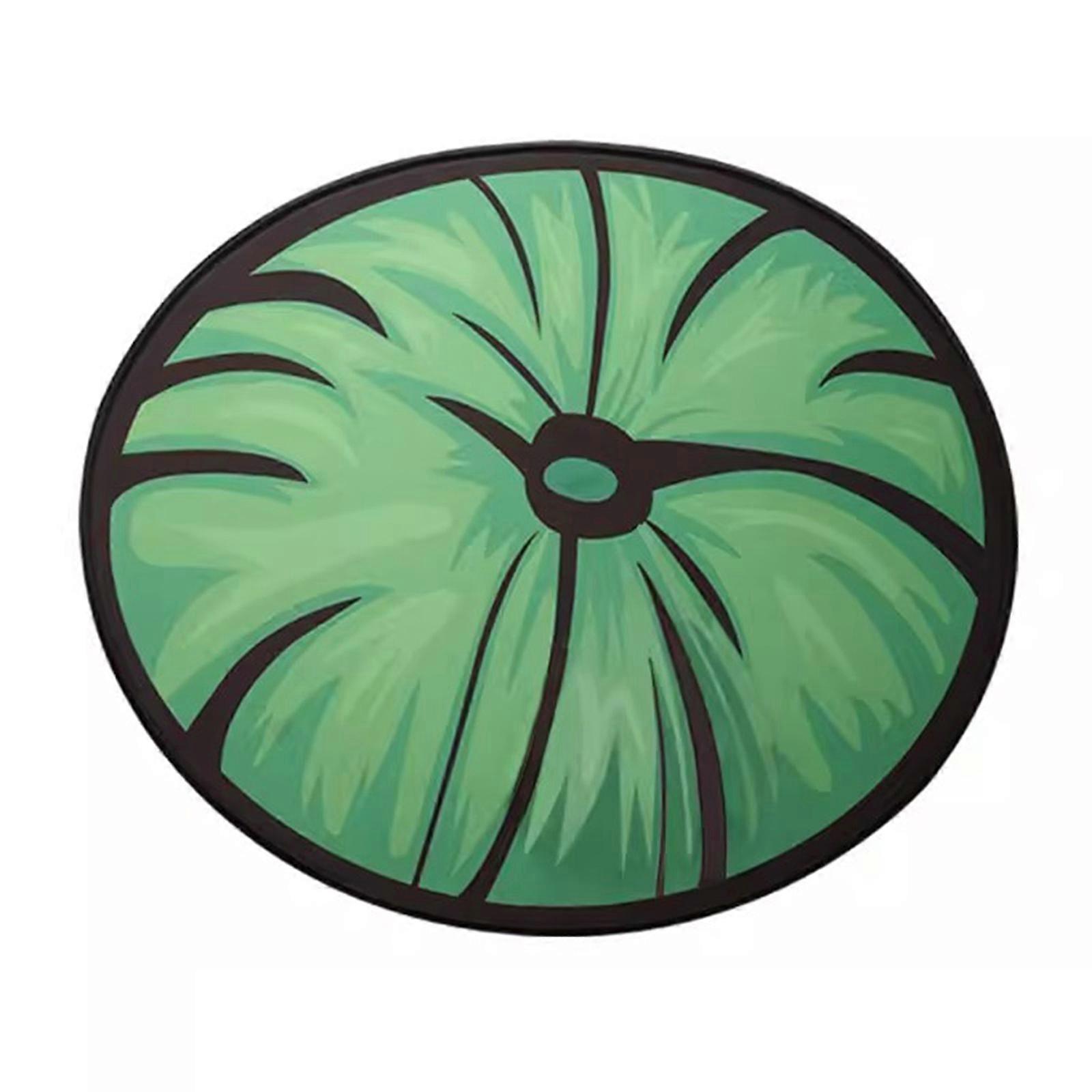 Green Mousepad with Wrist Support Comfortable and Precise Control Wrist Rest Pad