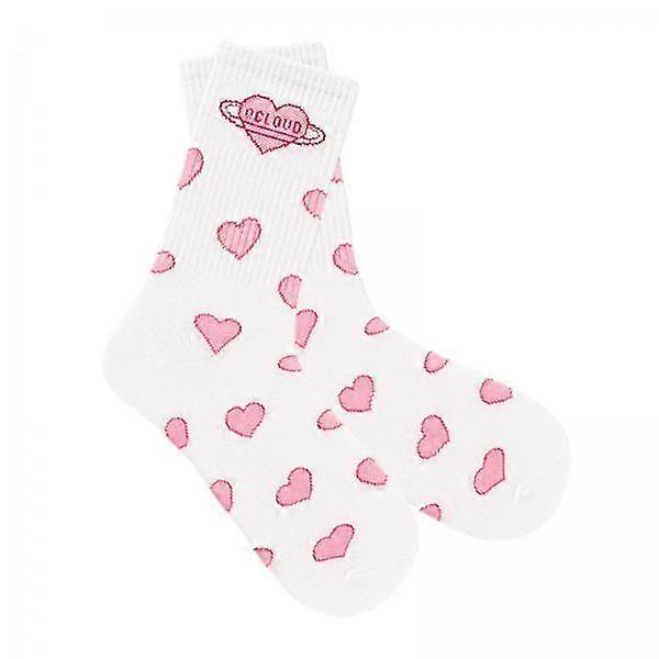 5xValentine's Day Socks Crew Socks Winter Soft Novelty Colorful Valentines Day