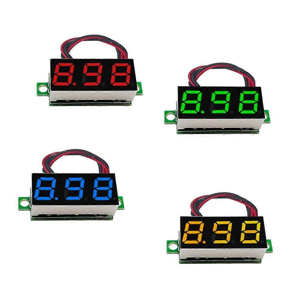 0.28In Dc Led Digital Voltmeter 0-100v Auto Car Mobile Power Voltage Testing Detector