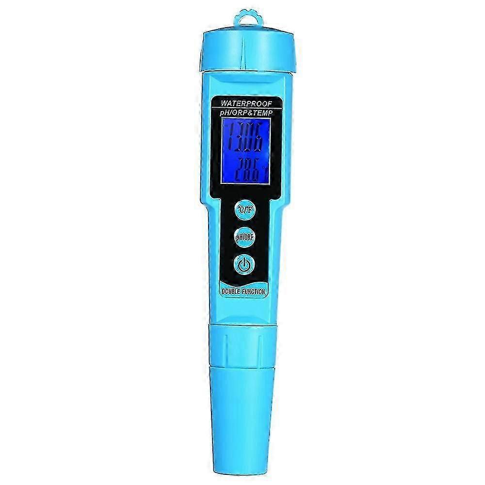 Professional 3 In 1 Ph/orp/temp Meter Water Detector Multi-parameter Digital Lcd Tri-meter Multi-fun