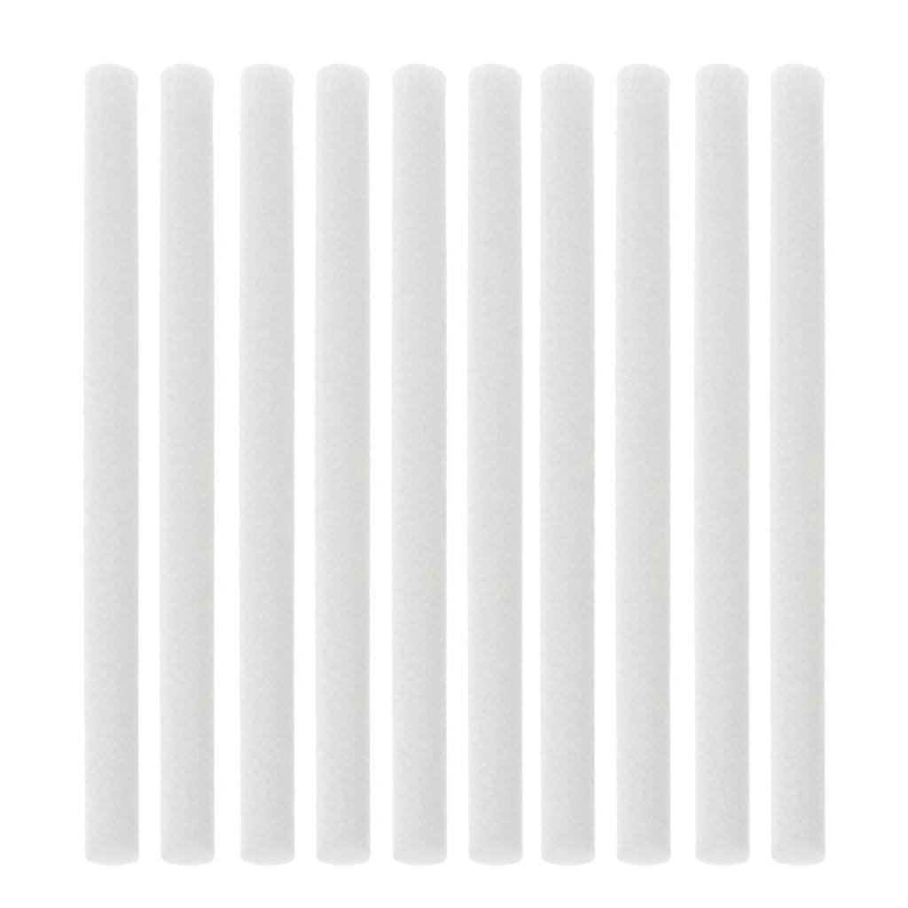 10PCS Mini Humidifiers Filters Refill Sticks Spare Cotton Swab Wick Sticks Sponges Filter Can Be Cut for Air Humidifier Multicolor
