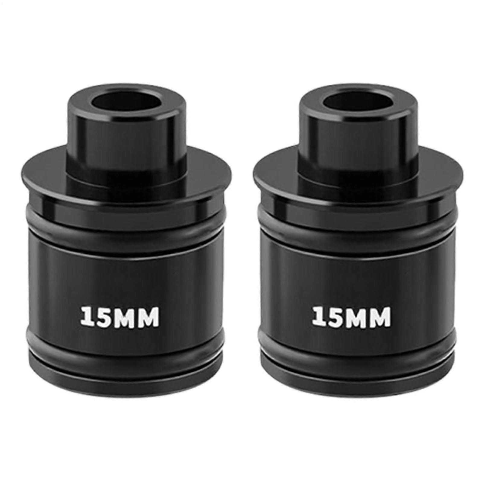 Thru Axle Bicycle Stand Adapter for Outdoor and Road Bikes, Black Through Axle Converter, Compatible with Various Hub Sizes