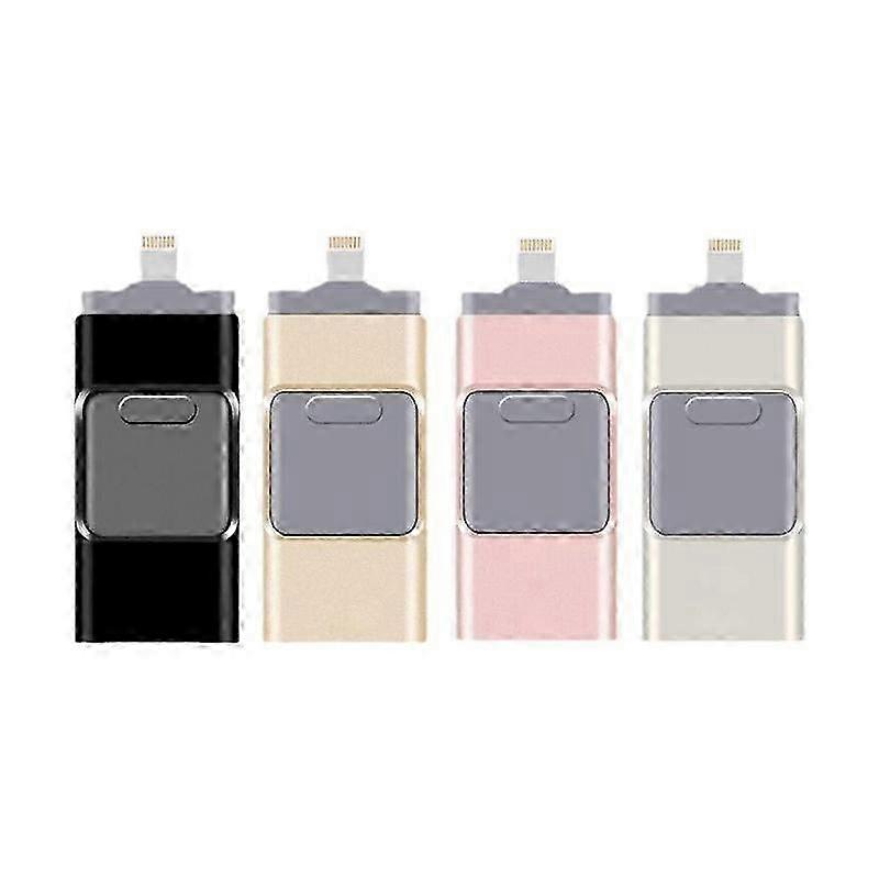 Unità flash USB da 128 GB per iPhone Android Type-C 4-in-1 rosa