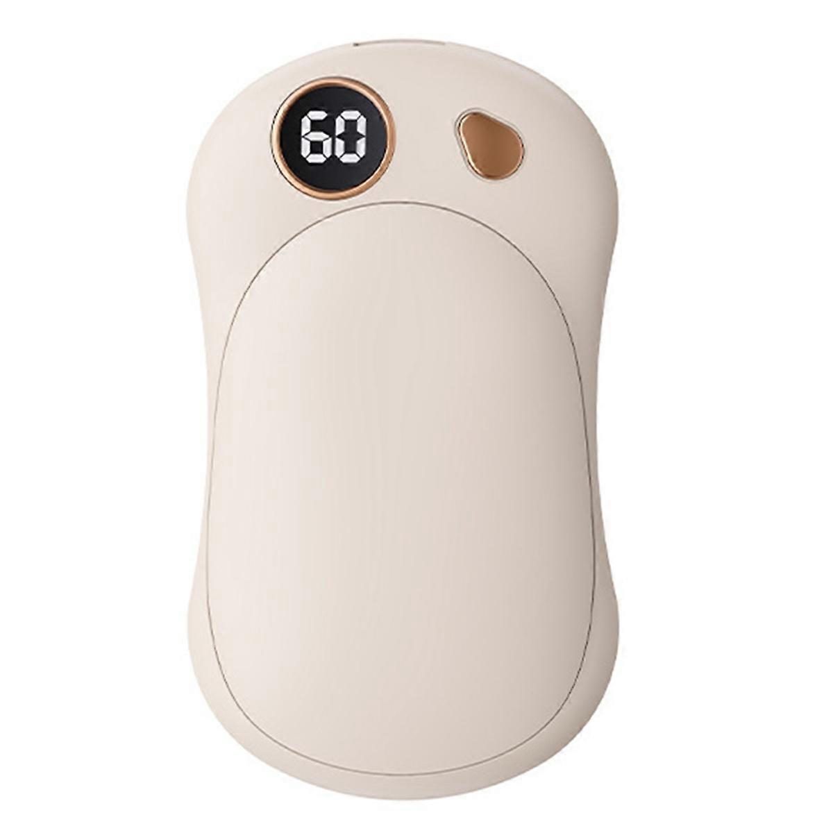 2Pc Magnetic Portable Rechargeable Hand Warmers with 3 Heat Settings Digital Display for Winter Out