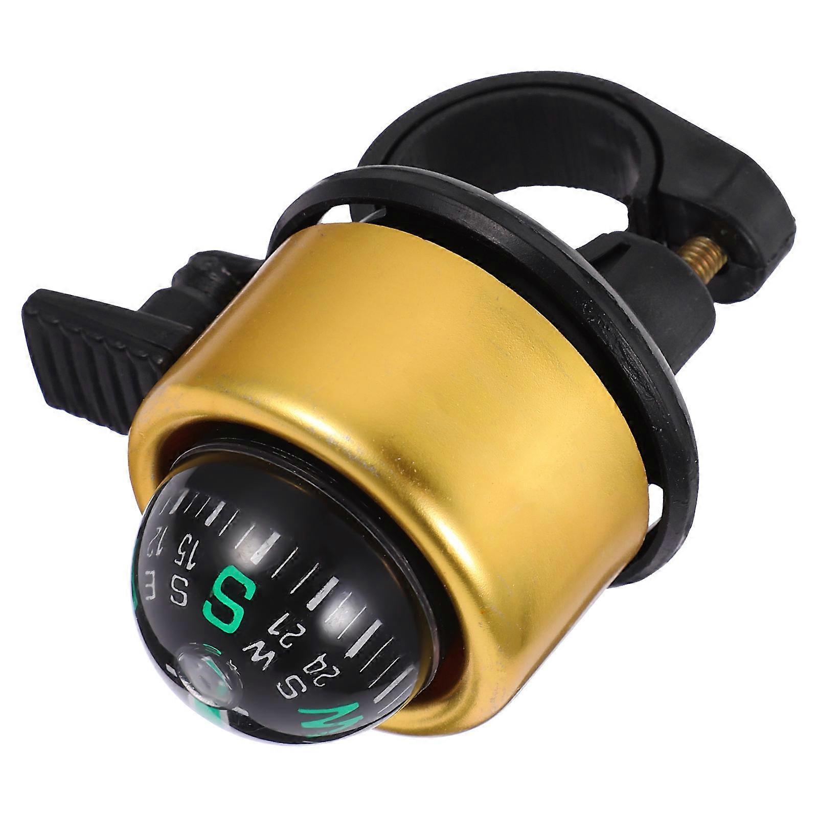 Sturdy Bike Compass Bell, Essential Gear for Commuting and Exploration