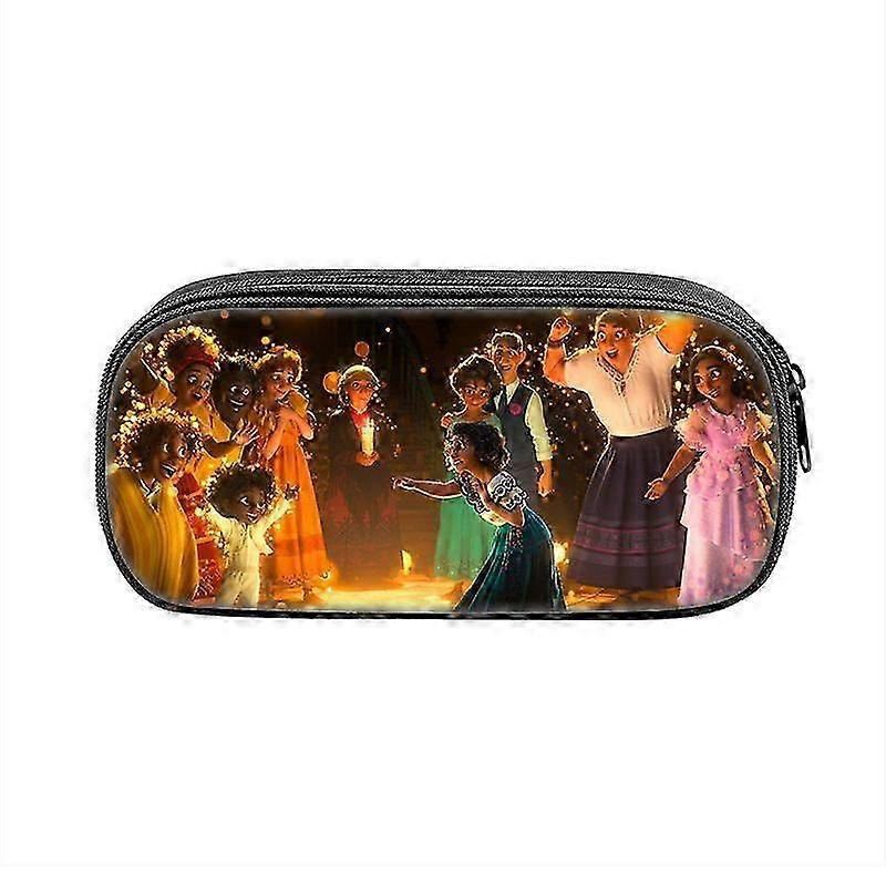 حقيبة قلم ماجيك فول هاوس مطبوعة متعددة الوظائف بسعة كبيرة للطلاب - موديل mlq4108