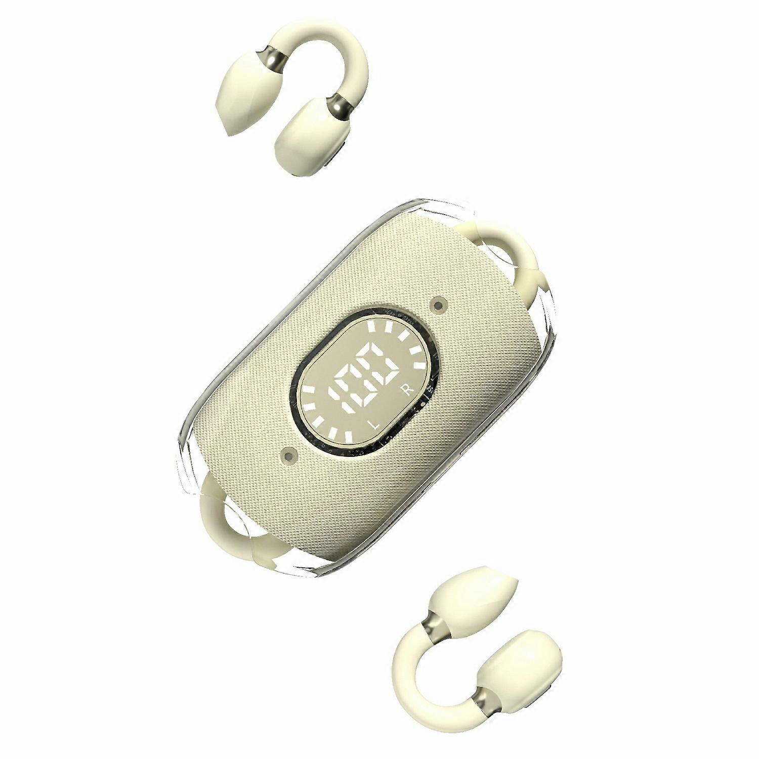 P-Q9 140+ Languages Translation Wireless Earbuds Noise Reduction Ear Clip Bluetooth-compatible Earph