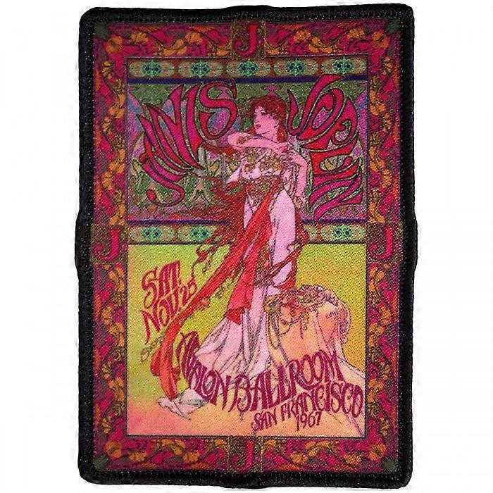Janis Joplin Avalon Ballroom Strijkpatch