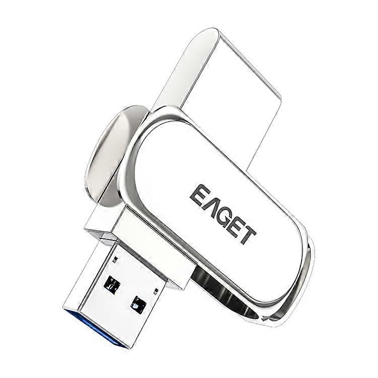 EAGET F80 USB3.0 Flash Drive High Speed Pen Drive Dustproof 360 Degrees Rotatable Mini Memory Stick U Disk 256GB