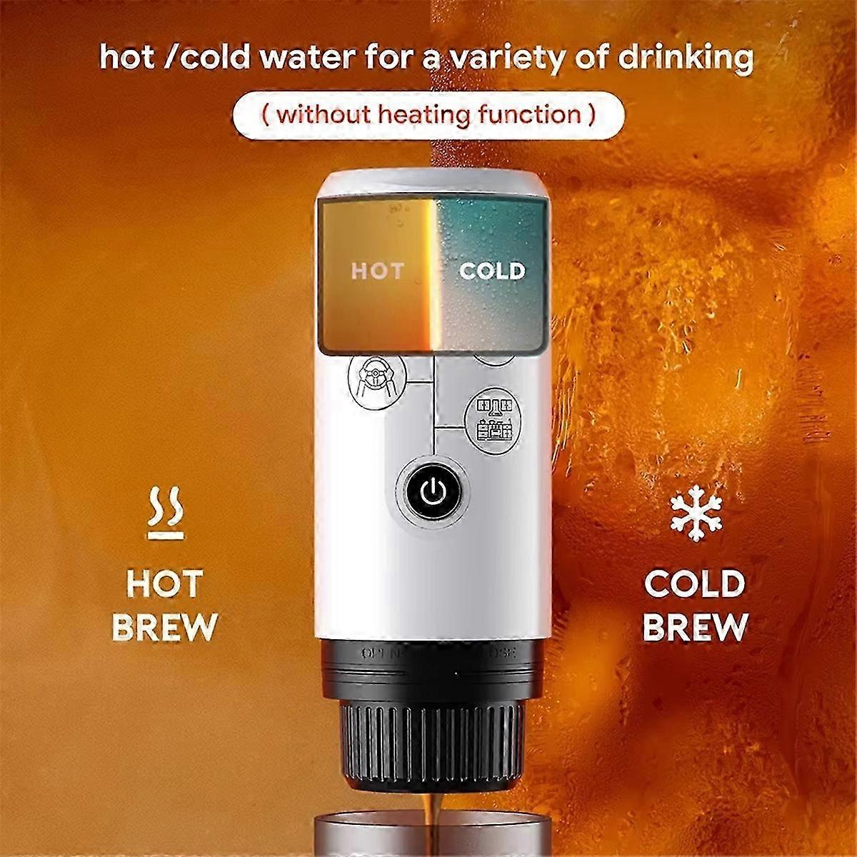 Travel Portable Espresso Coffee Machine for Car &Home Camping Coffee Maker 3in1 Capsule Powder for /