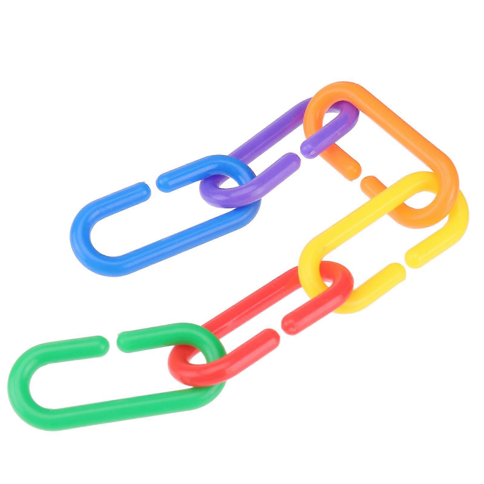 Interactive Bird Playthings, Sturdy Plastic Components for Parrot Amusement and Training