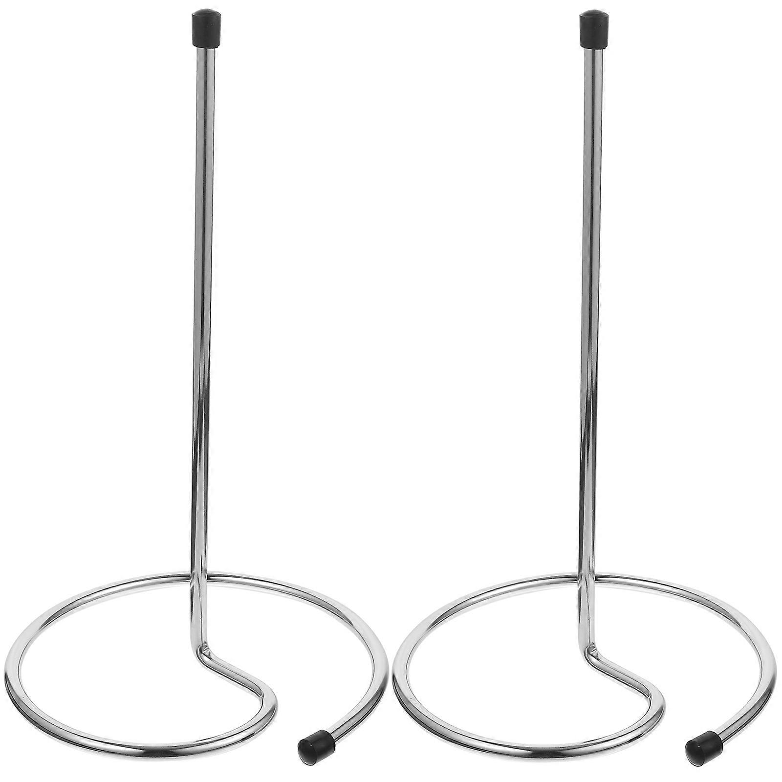 Wine Carafe Drying Rack Countertop Holder Quick Dry Shelf Space Saving Corrosion Resistant Design for Home Bar Restaurant Spirits Decanter Stand