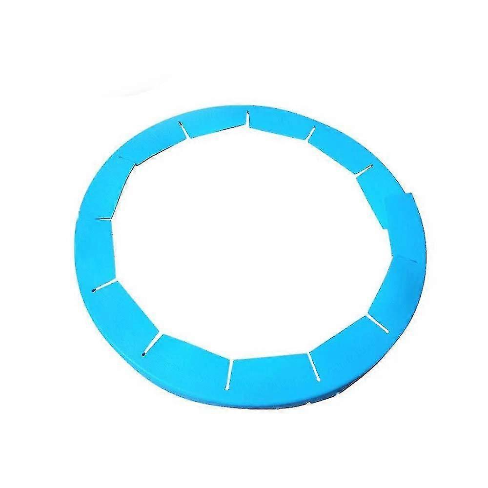 Adjustable Silicone Pie Crust Shield Protectors, FDA Approved Food-safe Silicone, Suitable for 8.5 - 11.5 Pies (blue)