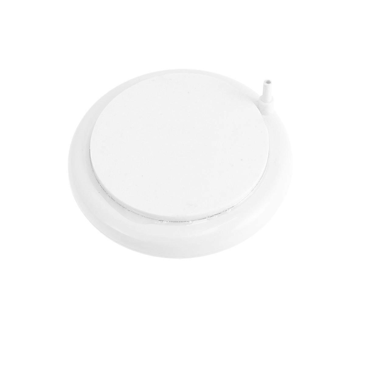 Air Stone Aquarium Nano Mineral Bubble Diffuser Disk White 10cm Diameter Oxygen Diffusion 1Set