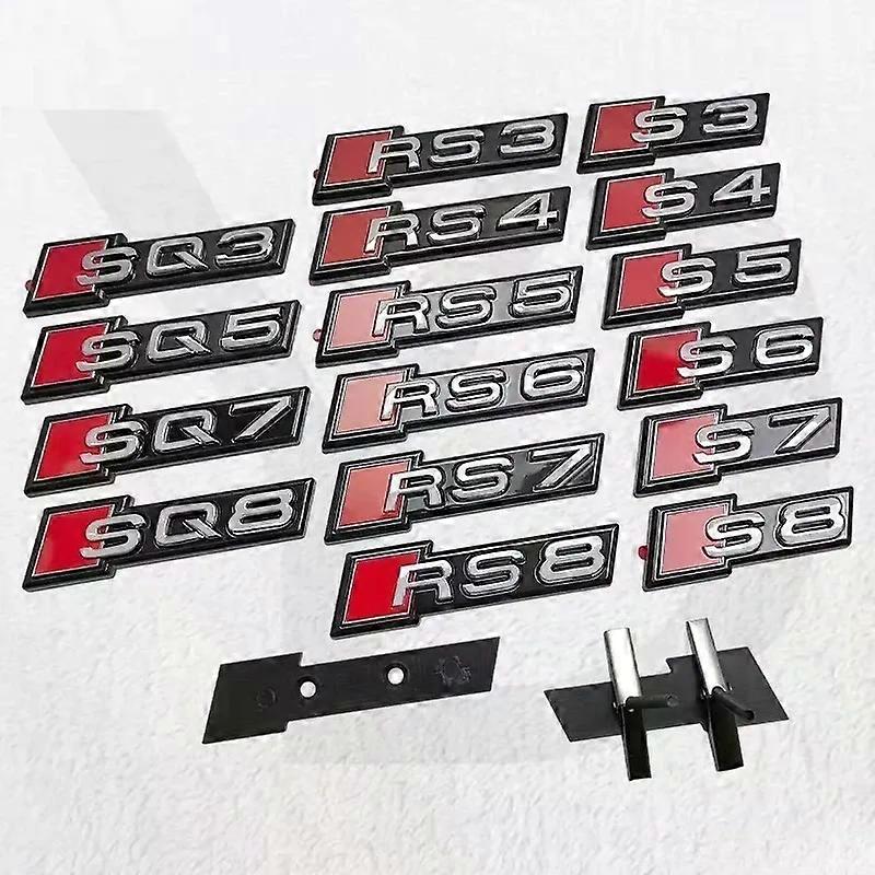ABS Front Grille Emblem Badge Suitable for   Car Sticker Decals Accessories