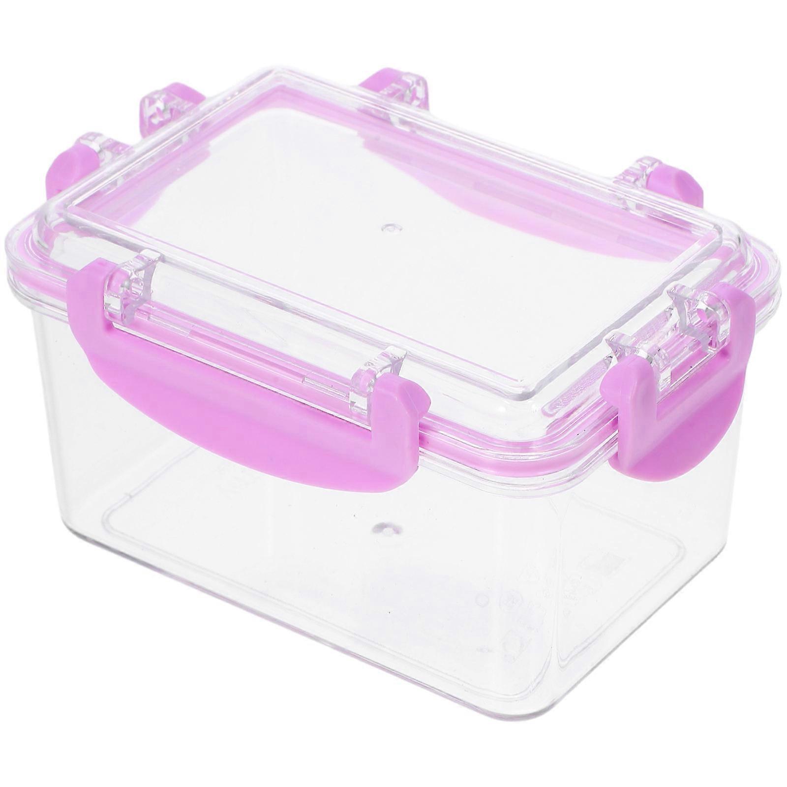 Airtight Food Container Reusable Food Storage Meal Box Clear Grains Coffee Beans Fruits 1Set