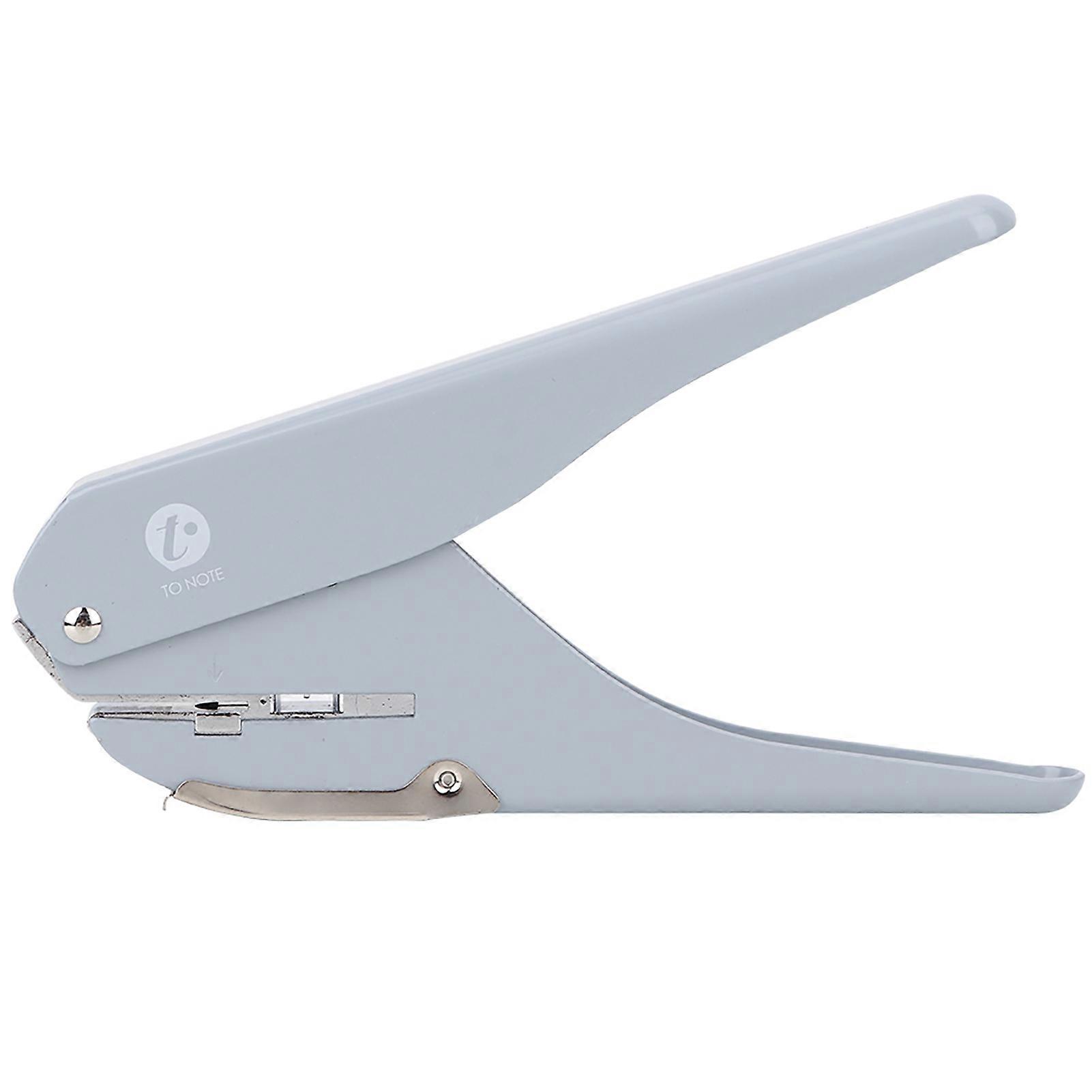 Mushroom Hole Puncher Gray for Loose Leaf Pages A4 Paper Office