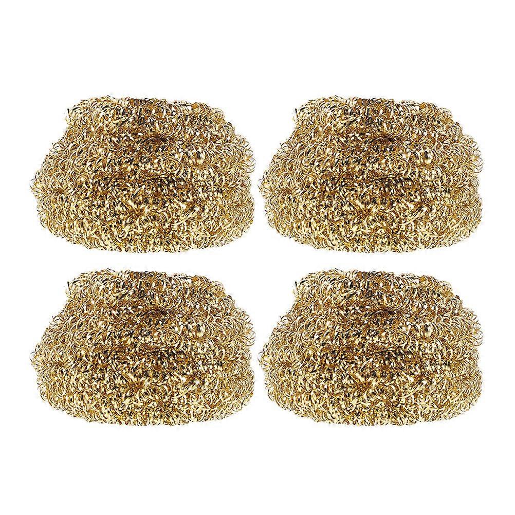 4pcs Soldering Tip Cleaning Kit with Copper Wire Balls for Efficient and Easy Storage