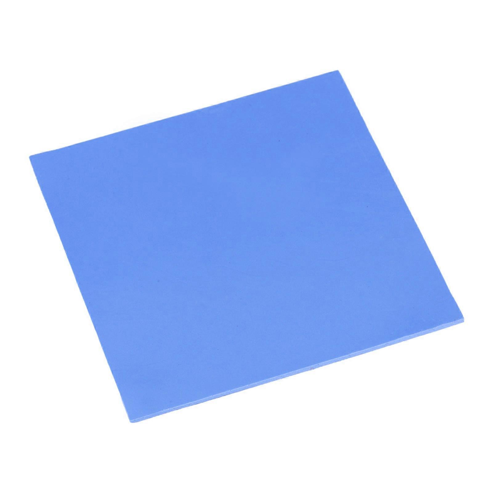 100 x 100 x 2 mm Blue Conductive Silicone Thermal Pads for Heat Sink
