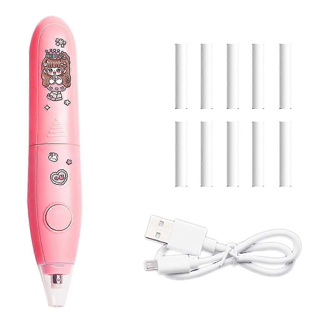 Multifunctional Electric Eraser Battery Powered Eraser Charges Refillable Eraser, great for art.