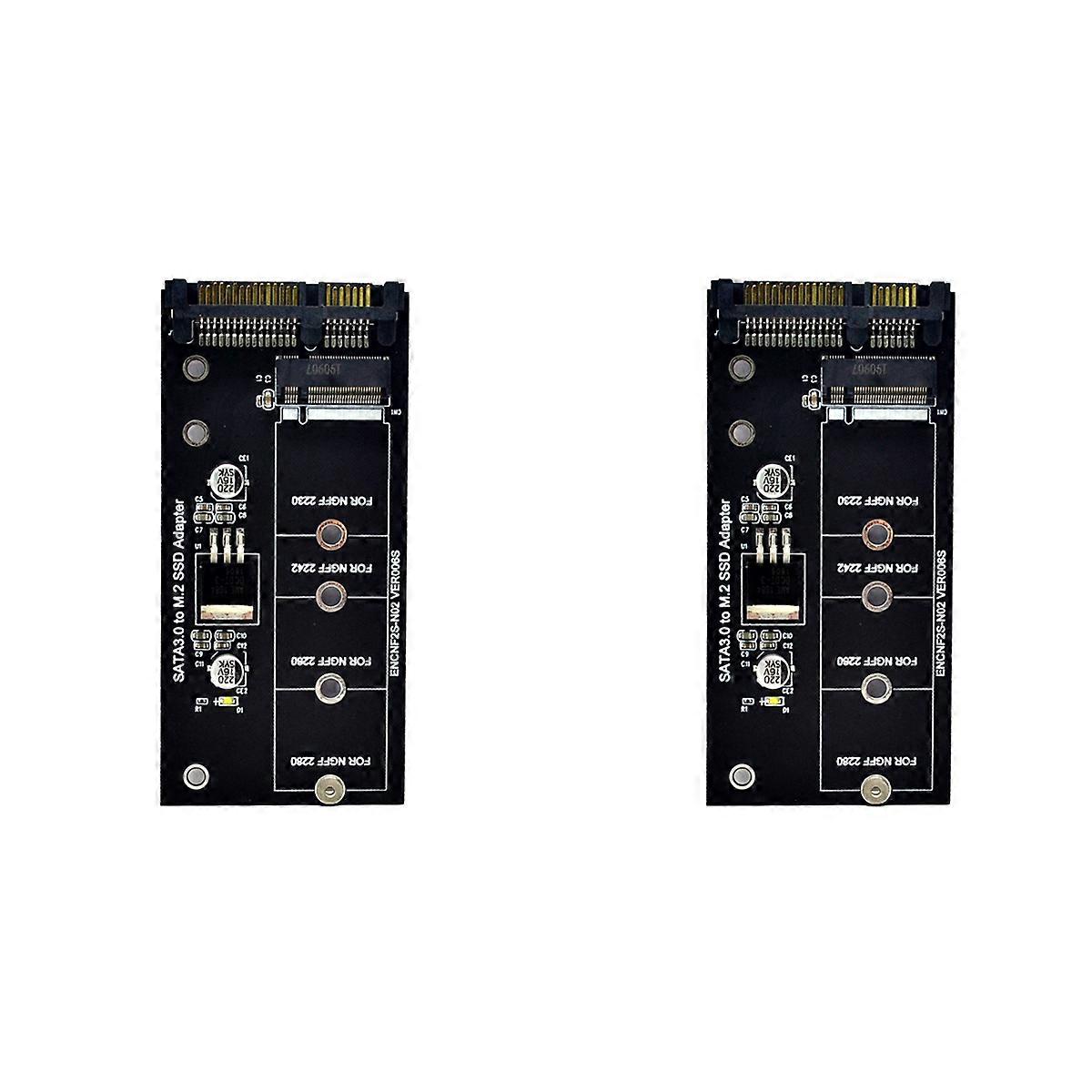 NGFF M.2 Adapter SSD M2 to SATA Expansion Card B Key Suppor 30/42mm