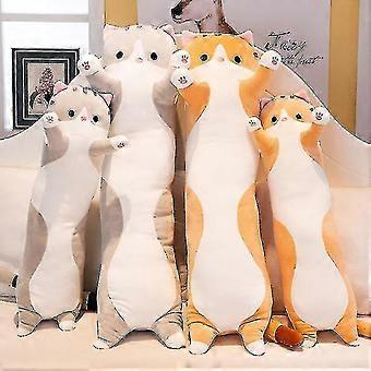 50/70/90cm Plush Cat Doll Cute Cartoon Soft Stuffed Kitten Stuffed Sleeping Pillow