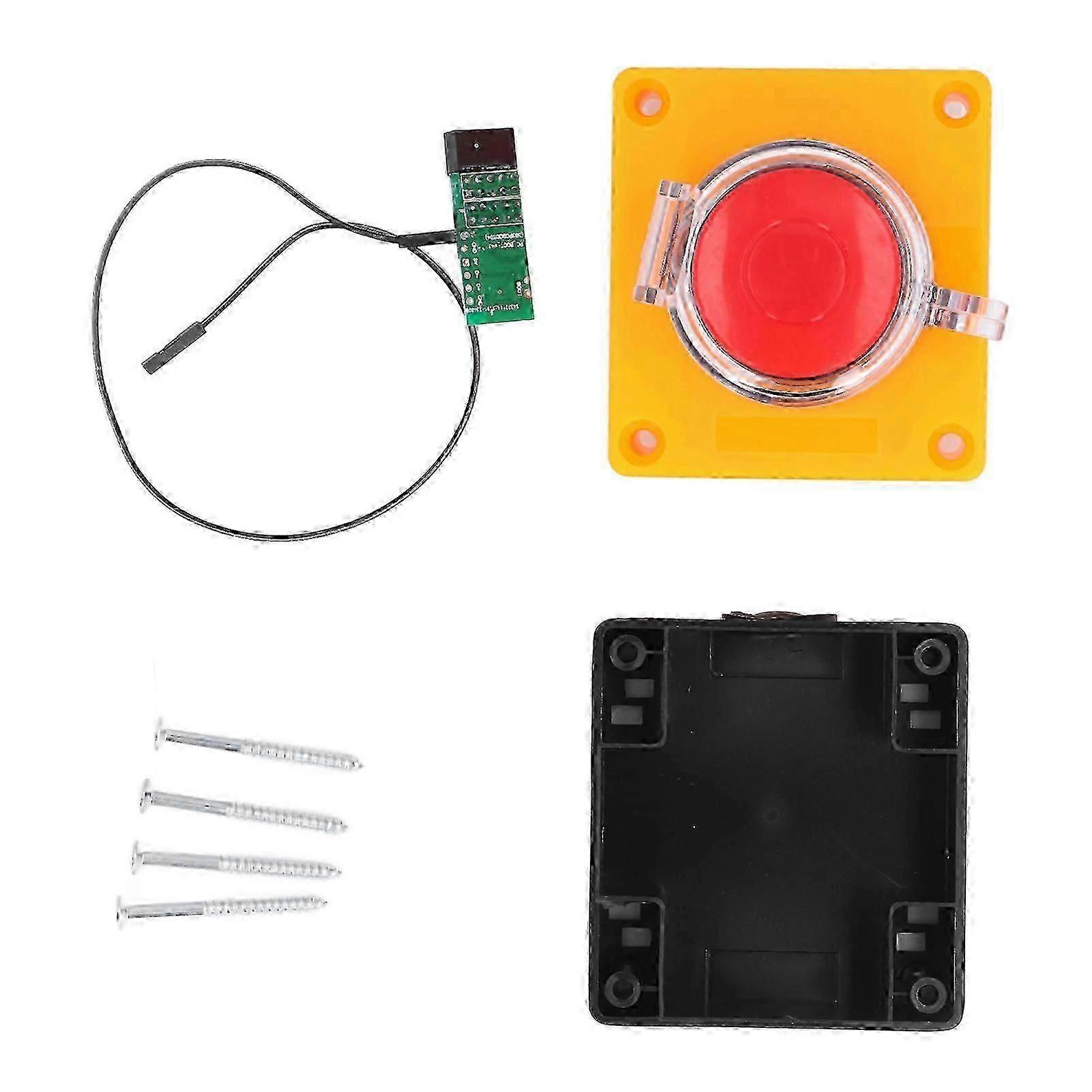 Wireless External Computer Power Button Switch Remote Control PC Power Switch for Home Office