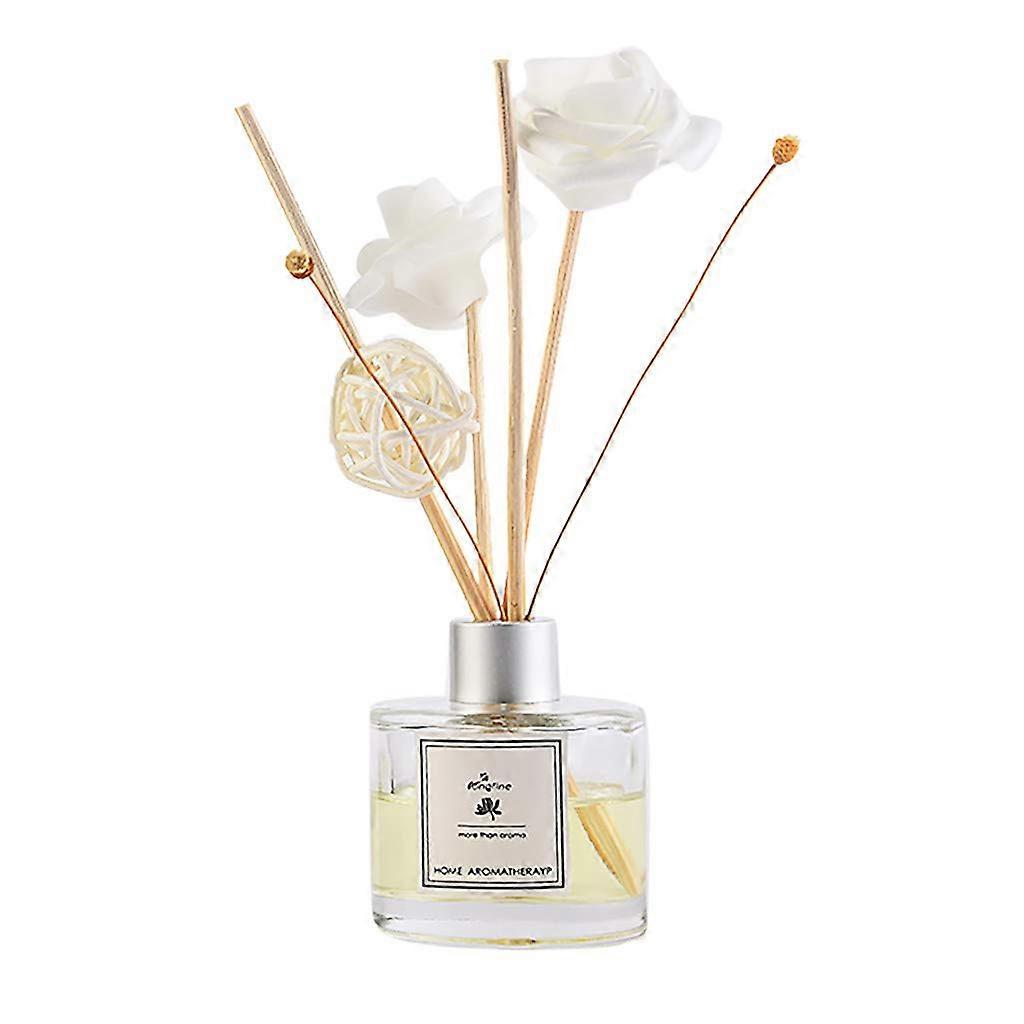 Flower Garland Spring Diffuser Oils 50ml Scented Glass Bottle with Sticks for Home Decor Real Plants Indoor R One Size